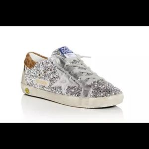 Unisex Super-Star Glitter Low Top Sneakers - Toddler
